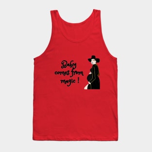 Pregnant Woman - Powerful Woman Tank Top